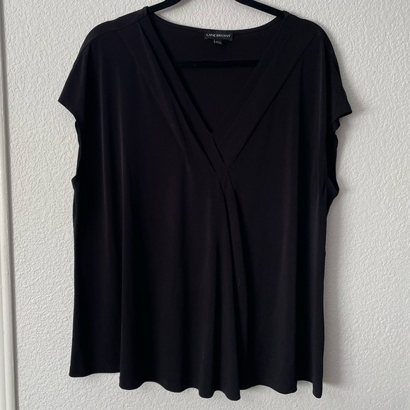 Lane Bryant Tops - 🌟5/$15🌟Lane Bryant Black Women's Blouse